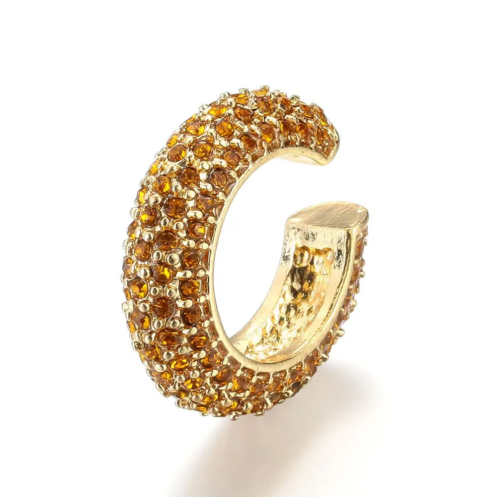 Cubic Zirconia Ear Cuff Earrings No Piercing Jewelry