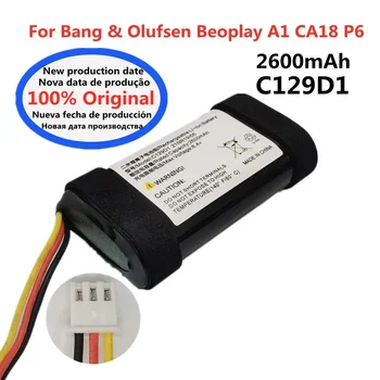 2600mAh C129D1 Original Battery For Bang Olufsen BeoPlay A1 CA18 P6 Speaker Player Battery Bateria In Stock Fast Shipping