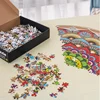 80*60cm Adults 1500pcs Paper Jigsaw Puzzle Planet Astronaut Horoscope Paintings Stress Reducing Toys Difficulty Christmas Gift 5