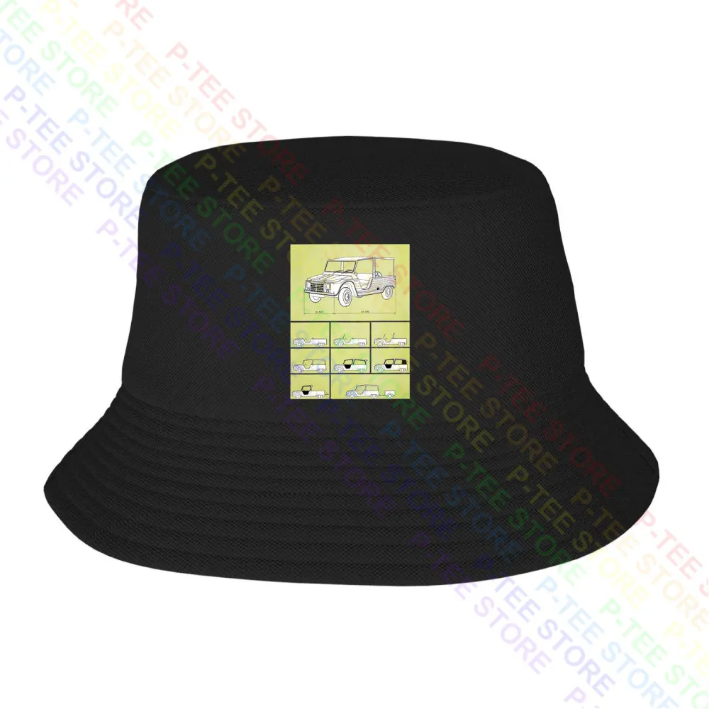 Tributo Citroen Mehari Auto Mito Anni 70-2-Mehari Berretto Da Baseball Cappellini Snapback Cappello Da Pescatore Lavorato A Maglia