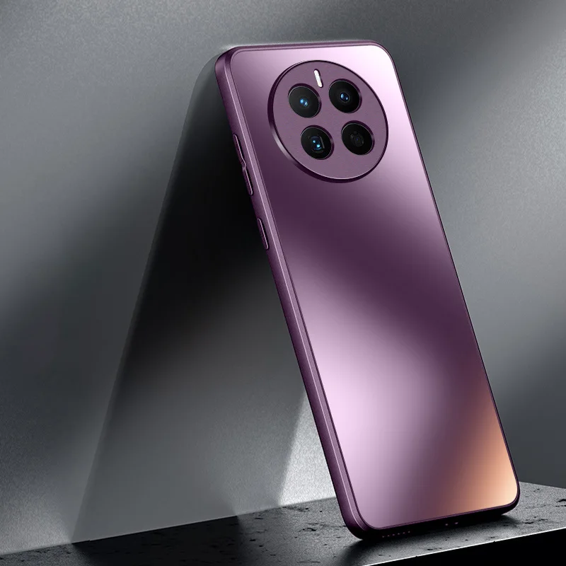 Custodia protettiva rigida in silicone Celular Glitter AG per Huawei Mate 60 50 Pro mate 40 30 pro Pure Matte Frosted_voghion.com