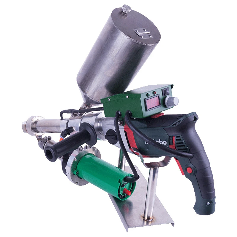 Plastic pellet extruder gun hopper welding gun granules extrusion welder machine hot air plastic welder LST-620 5
