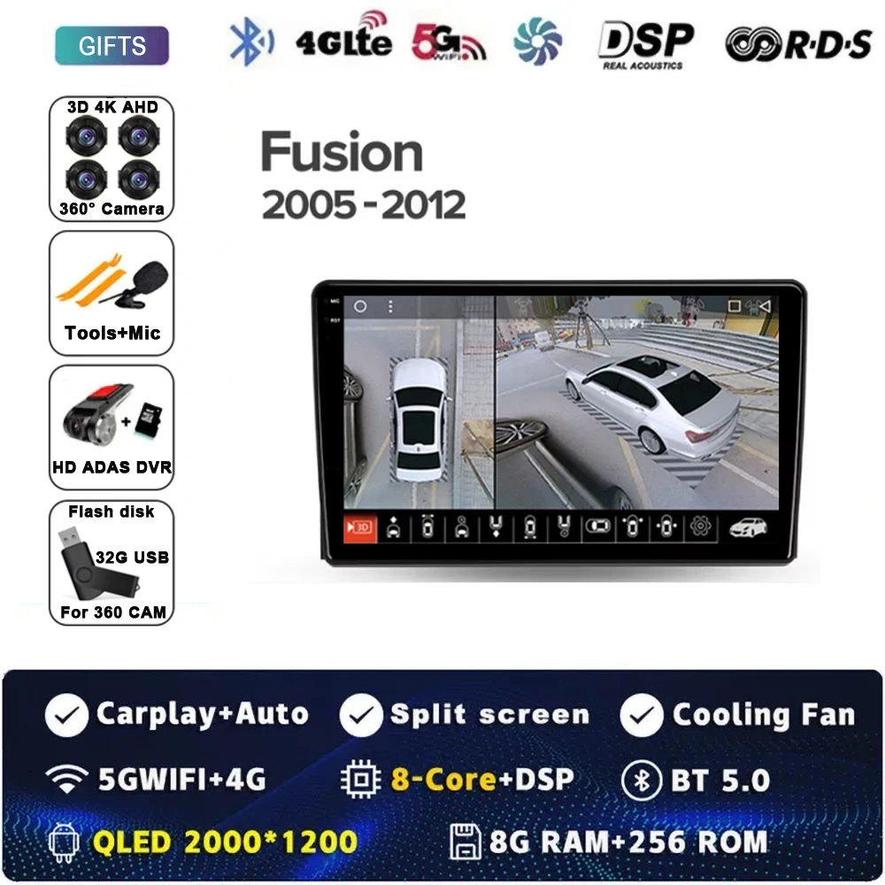 2K 8G 256G DVR 360