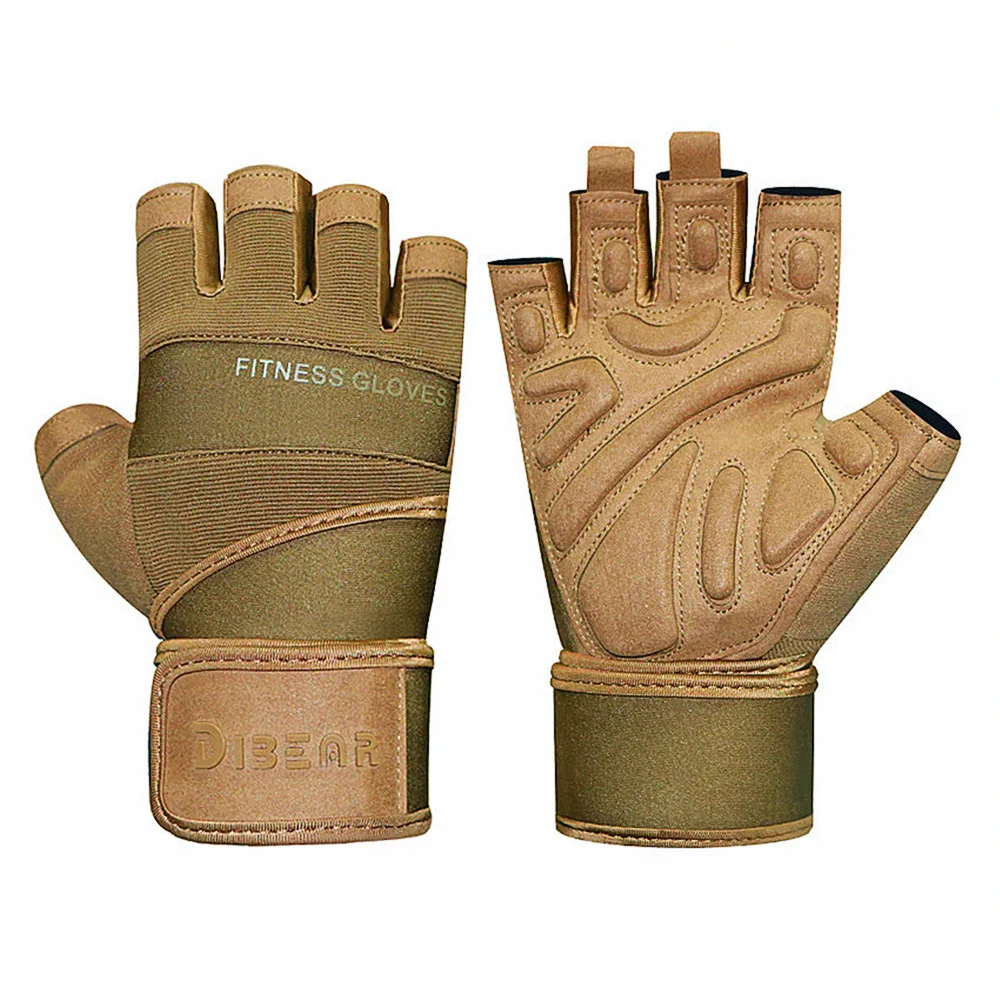 Unisex Half Finger Gym & Fitness Training Gloves