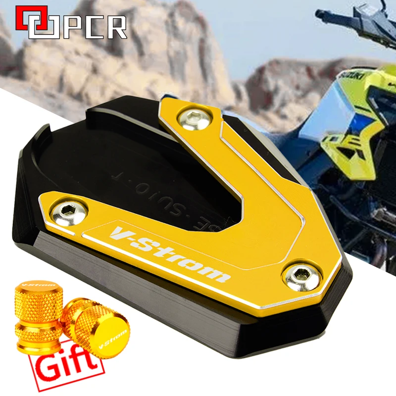 

Vоткрытый клапан 1050 1000 XT для Suzuki V Открытый 1000XT 1050XT V-дополнительный DL 1000 xt, боковая подставка, удлинительная подставка, выдвижная подставка, крышка клапана