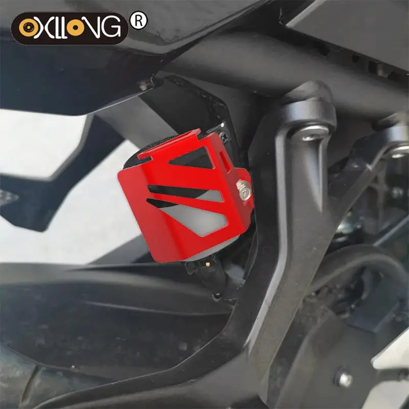 

For Ducati MTS1100 Multistrada 1200S GT 1260 Monster 696 821 DesertX Rear Brake Fluid Reservoir Guard Cover Protector Oil Tank