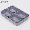 7pcs/set Felt Storage Box Organizer for Office Desk  Desktop Organization Accessories Multi-Purpose Felt Fabric Organizer 6