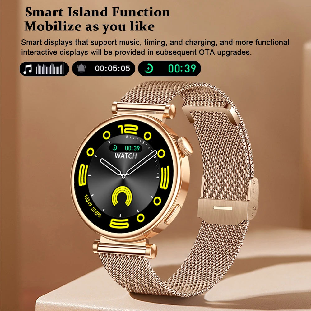  AMOLED ũ Ʈġ, 360*360 HD, ɹڼ,  м, IP68 ,  ȭ Ʈ ġ, 2024 ǰ