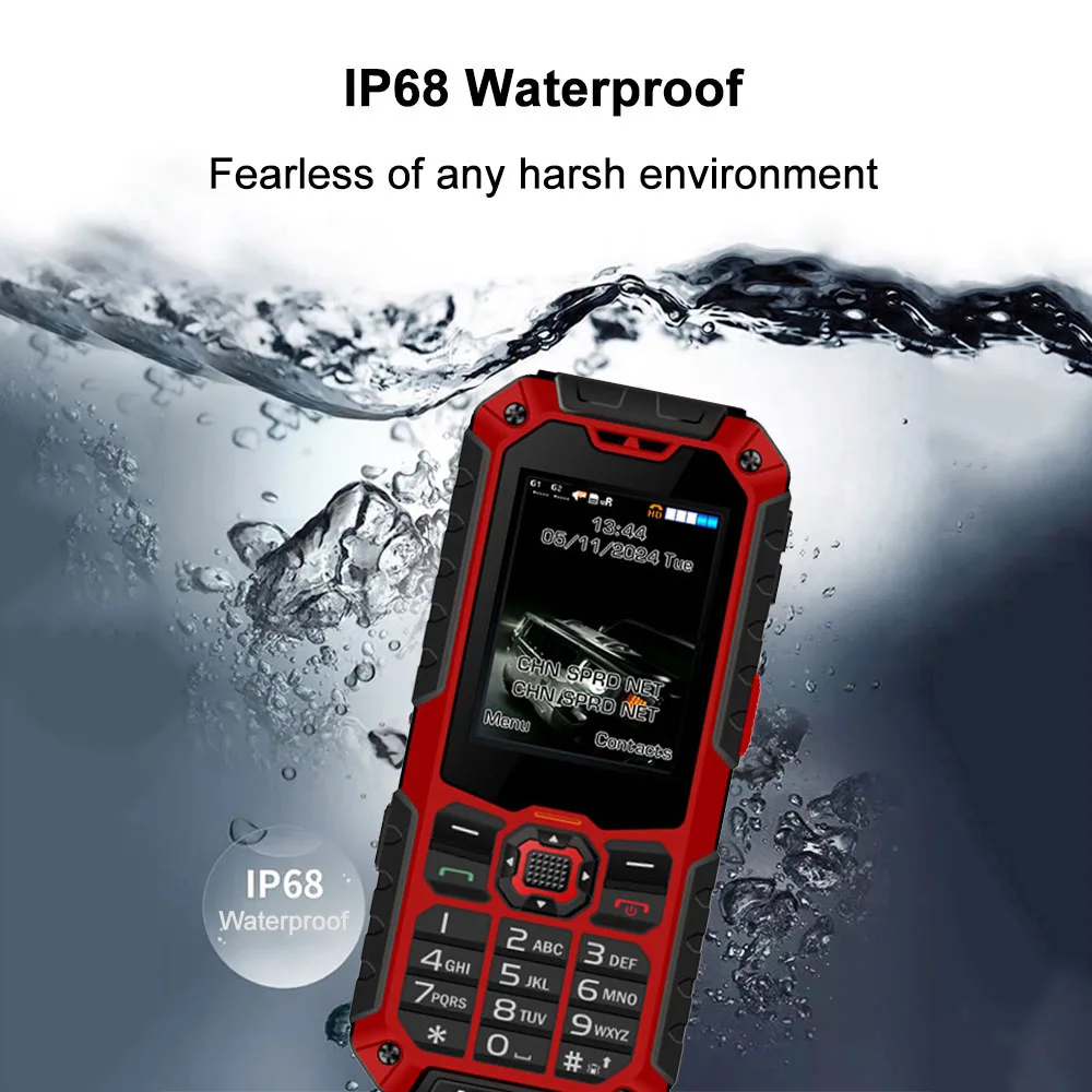 ANYSECU S9 4G LTE Network Radio RTOS System IP68 Waterproof POC Radio Work With Real-ptt or Global-PTT 2