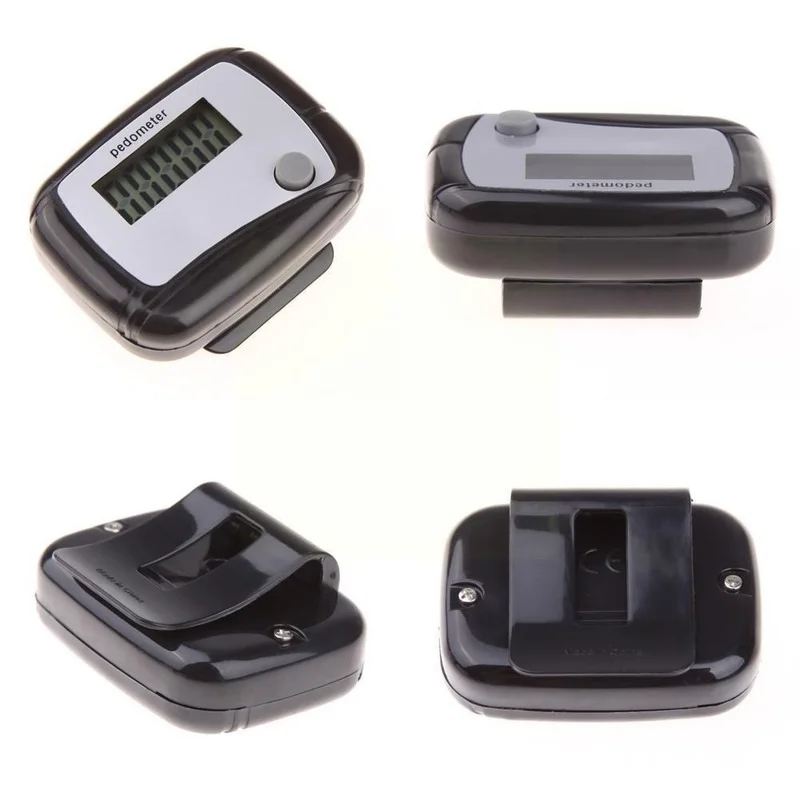Multifunctional LCD 3d Pedometer Calorie Bag Walk Outdoor Kilometer Digital Belt Clip Mini Accessories