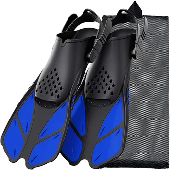 Adjustable Silicone Snorkel Fins 1