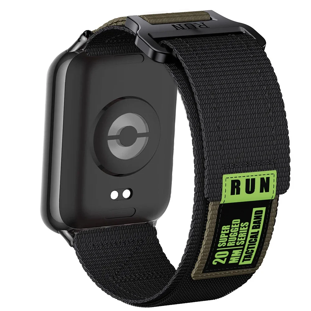 Enhanced Tactical Nylon Strap - Elastic & Breathable Replacement Bracelet