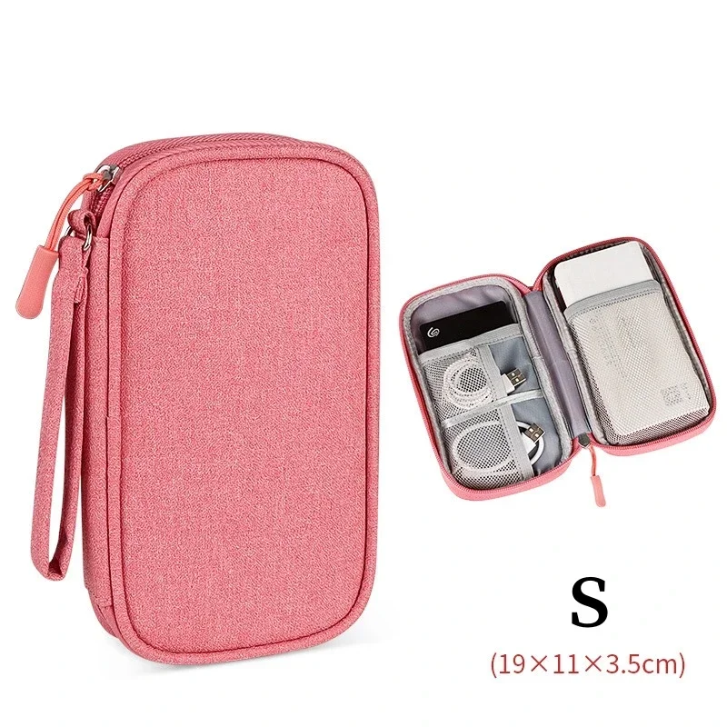 Spacious Waterproof Travel Cable and Electronics Organizer Bag