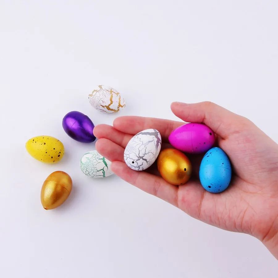 60PCS Soak in water to hatch dinosaur eggs, children's educational toys, birthday creative novelty science and education toys 6
