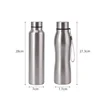 High Quality 1000ml Stainless Steel Sport Water Bottle Single-layer Rugged Water Cup Metal Flask Drinkware Camping Sports Gym 4