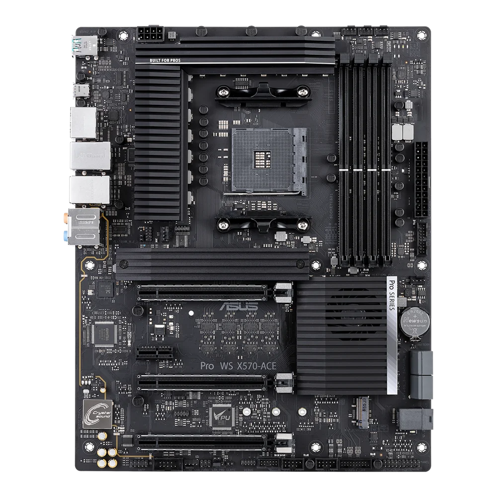 ASUS PRO WS X570-ACE Workstation Motherboard X570 AM4 DDR4 128GB M