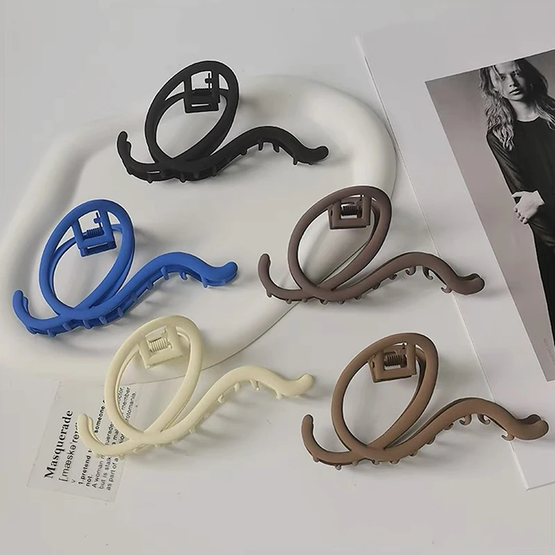 

Elegant Fashion Note Shark Clip Hairpin 2022 Korean Version Clef Shape Grab Clip Metal Clip Headgear Hairpin Hair Accessories