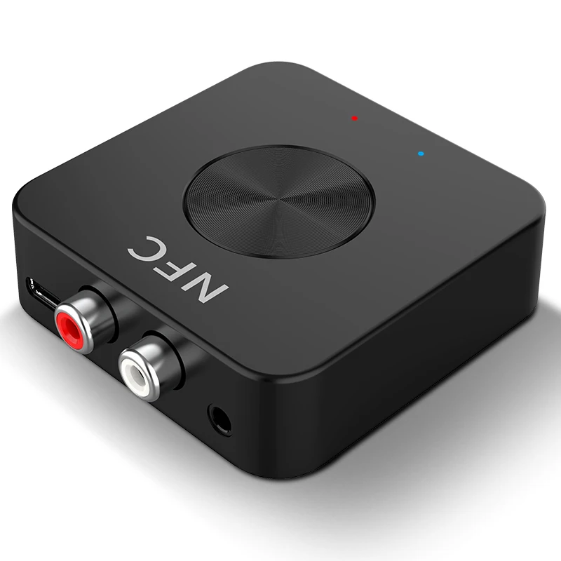 Ресивер-передатчик Bluetooth 5 0 3 мм AUX Поддержка NFC RCA HiFi беспроводной адаптер