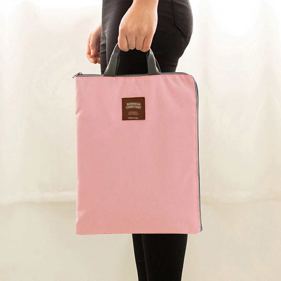 A4 Size LED Light Pad for Handbag Diamond Painting Tools Accessories Storage Bag File Bag Portable IPAD Computer Case Organizer