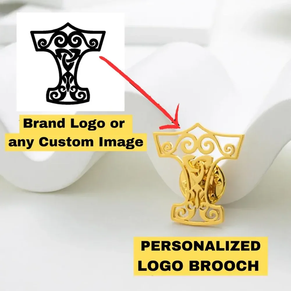 Personalized Brooch Lapel Pins For Clothes