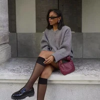 Pull cardigan TRAF pour femme, veste, tricot, manteau, vêtements d'extérieur, automne-hiver 2024, mode féminine, tricots, cardigan 2