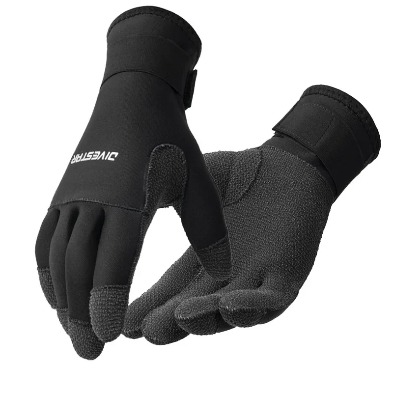 5mm Kevlar Gloves CR Anti-skid and Wear-resistant Gloves Substitute for Needle and Stab Resistant Diving Gloves 3