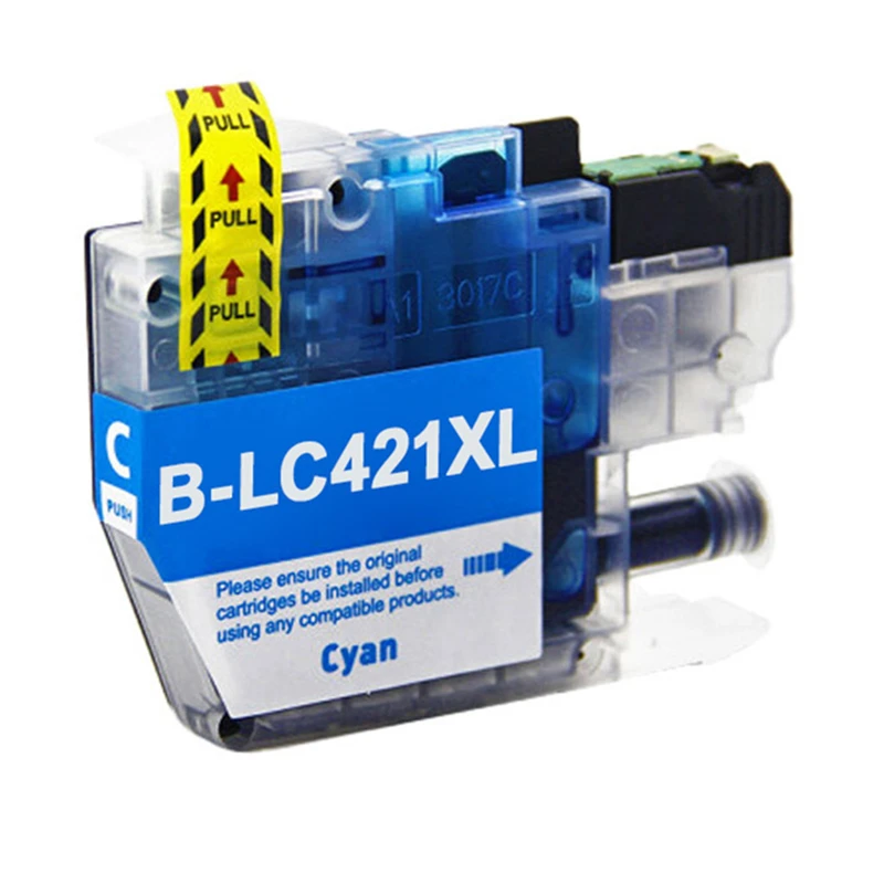 Cartuchos de Tinta Compatíveis para Brother Cartucho de Alta Capacidade Apto para Brother Dcp-j1050dw Mfc-j1010dw Dcp-j1140dw Lc421 Lc421xl - Imagem 4