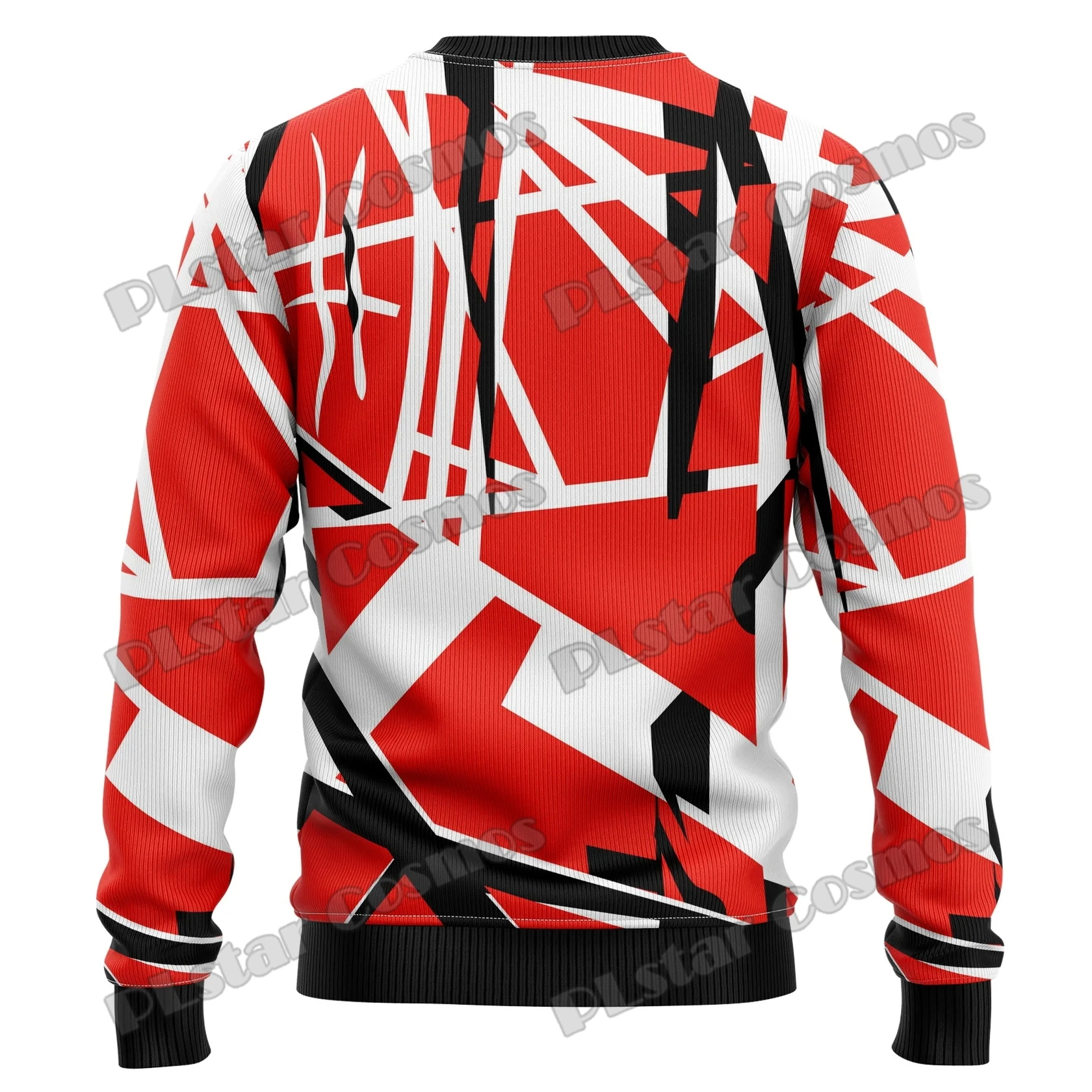 PLstar Cosmos Guitar Rock The Holiday 3D-gedruckter hässlicher Weihnachtspullover für Herren, Winter, Unisex, lässig, warm, Strickpullover, MY14 – Detail 12