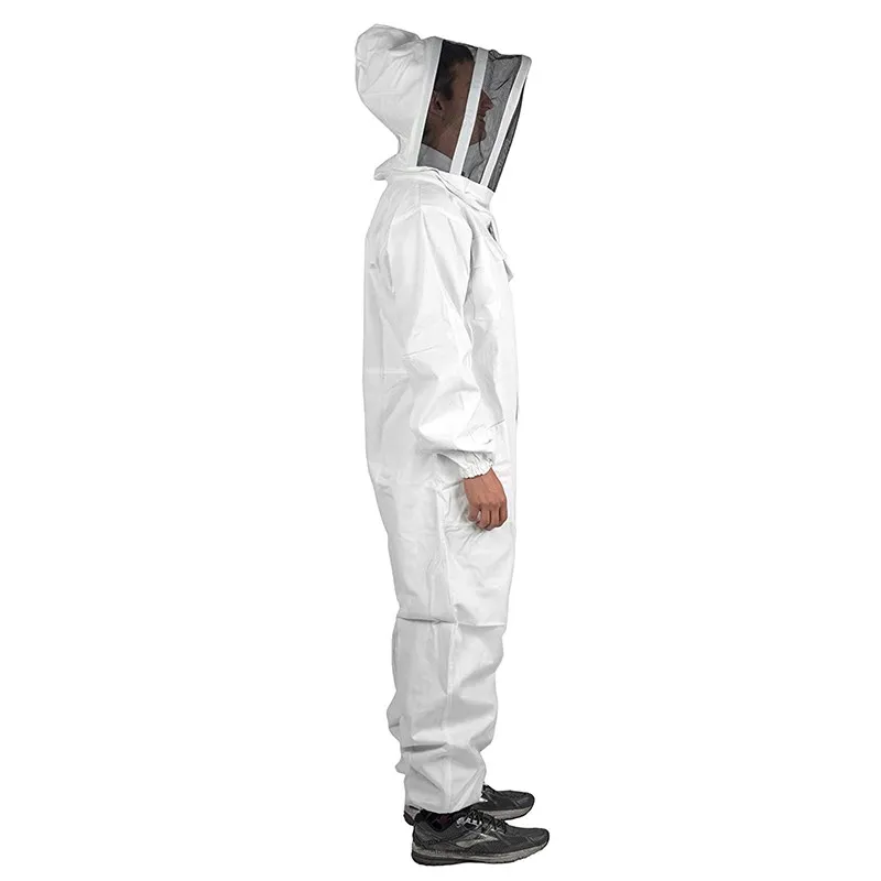 Beekeeping Hat Beekeeping Gloves Full Body Beekeeping Clothing Professional Beekeepers Bee Jacket Beekeeping Self-Supporting Clothes Glove Full Body Suit