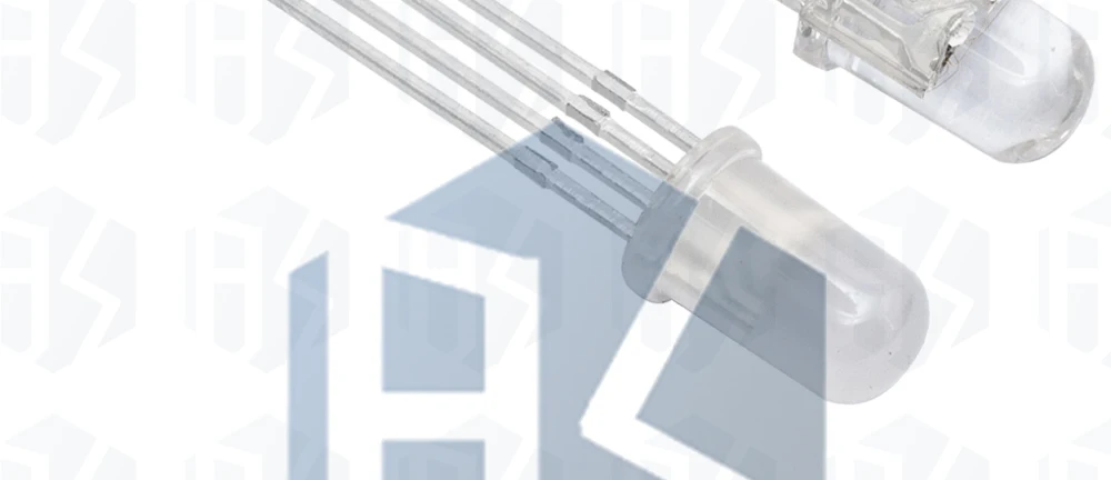 10 Stück 5 mm RGB-LEDs mit gemeinsamer Kathode / gemeinsamer Anode, dreifarbige Leuchtdioden, F5 RGB, diffus / transparent, hohe Leuchtkraft. – Detail 25