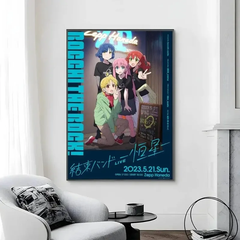 Anime Art Poster Canvas Painting - Home and Bedroom Décor Gift