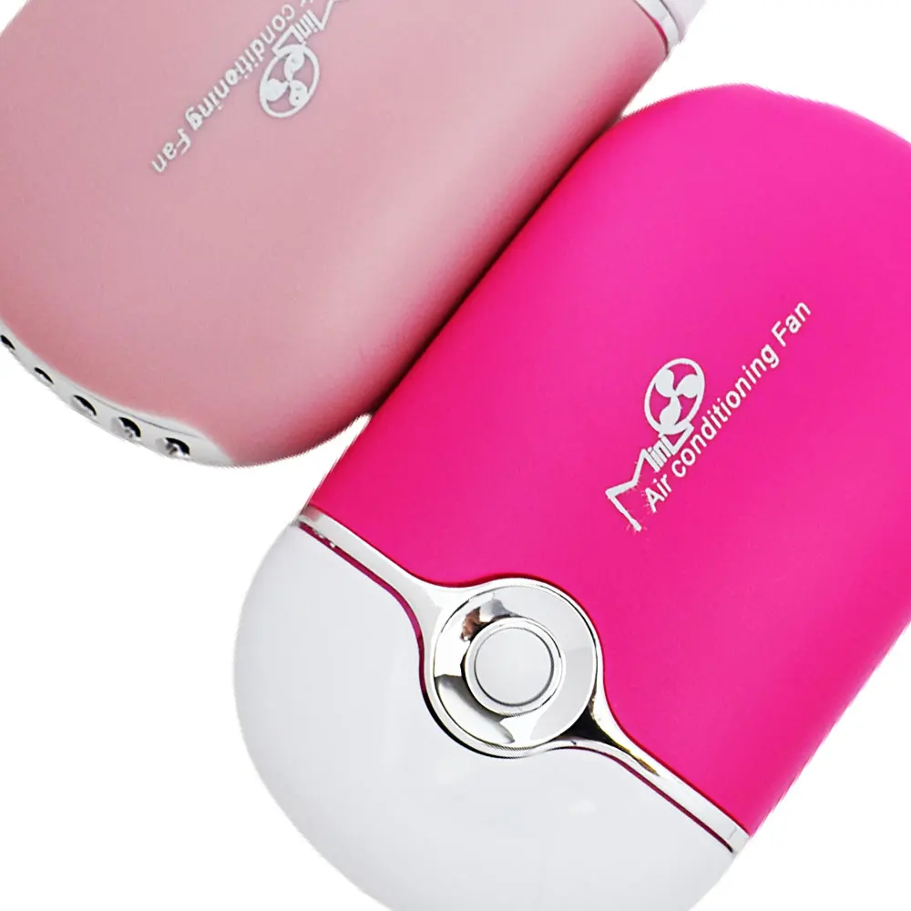 Mini Ventilatore Portatile USB Con Raffreddamento Ad Acqua E Spugna - Viola, Per Ciglia E Mascara - 2