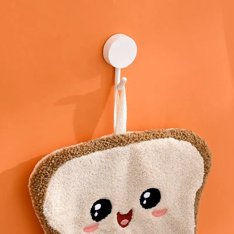 French Fries Bread Cute Cartoon Towel Hanging Kitchen Hand-drying