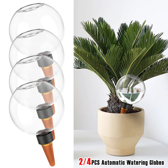 2/4Pcs Automatic Watering Globes 500ml Self Watering Planter Insert Multifunctional Portable Watering Devices for Home Balcony 1