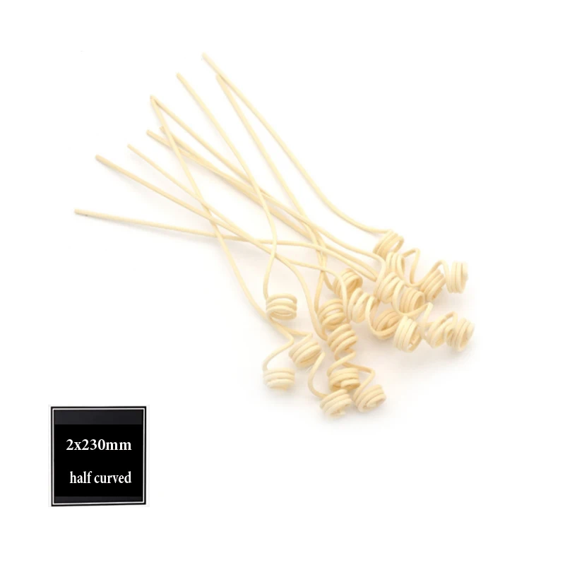 5-100 pièces 2-3.5mm Reed diffuseur bâton de remplacement bricolage à la main décor à la maison Extra épais rotin aromathérapie diffuseur recharge bâtons