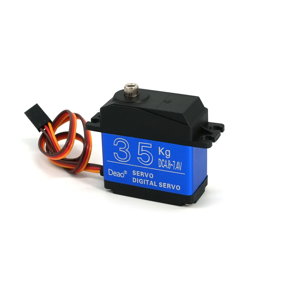 Servomoteur RC 35kg 180° pour Robot, Voiture, Bateau