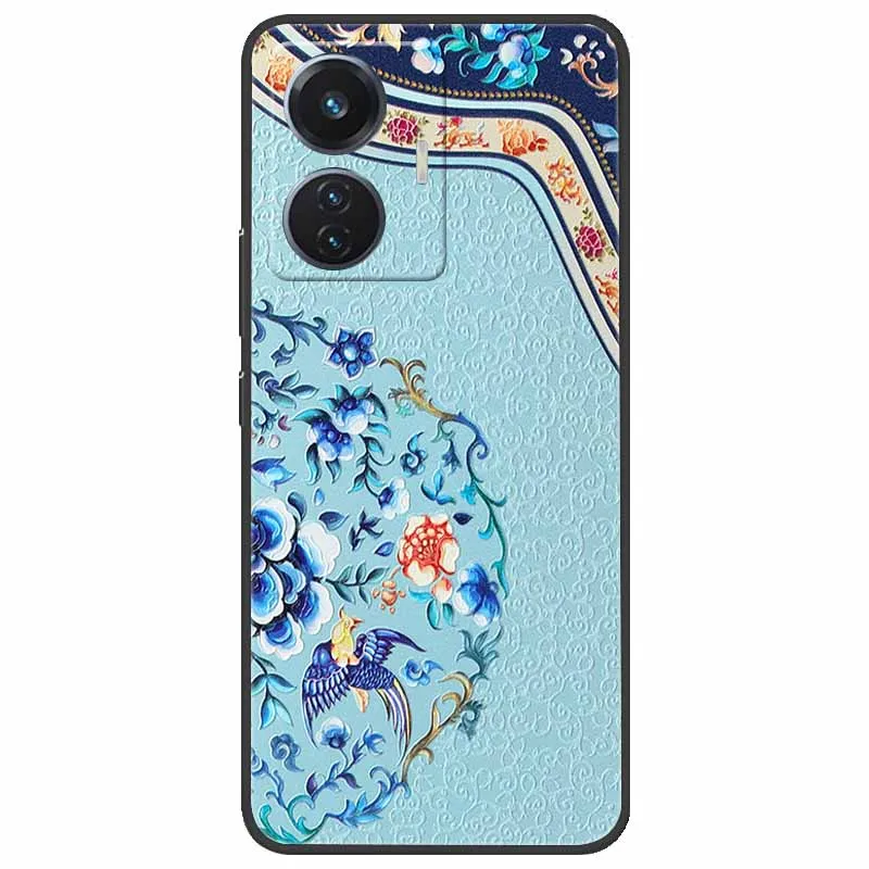 3D Relief Emboss Soft Silicone Cartoon Phone Cover