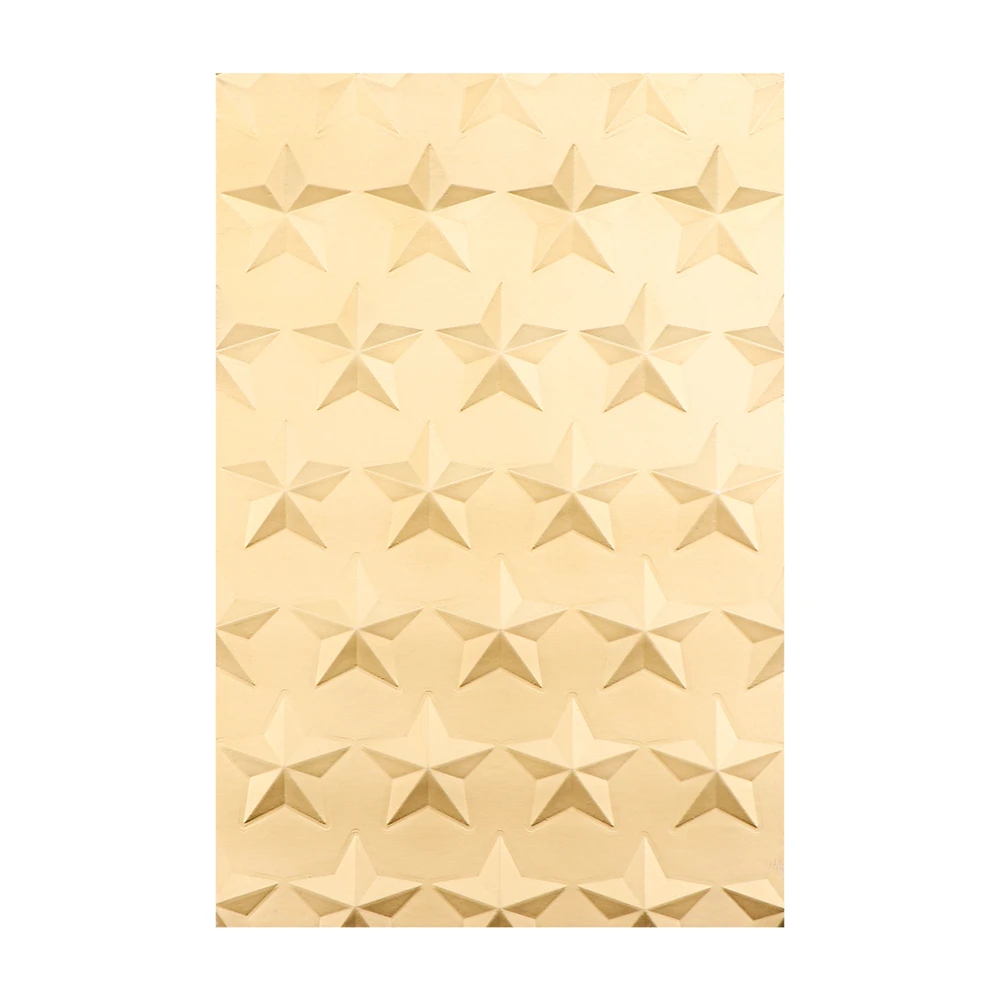 Description Picture 2 of itemEmbossed Stars Doodle 3D Embossing Folder for DIY Scrapbooking Adding Texture Paper Craft Making Card Stencil 2024 Hot Selling