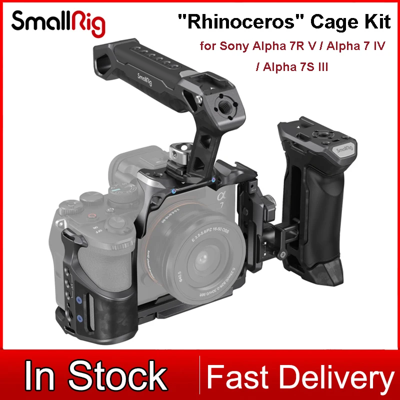 

Клетка SmallRig Rhinoceros для камер Sony Alpha 7R V / Alpha 7 IV / Alpha 7S III 3710