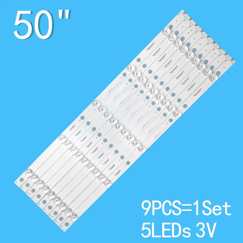 LED Backlight Strip for 50UG6550 50UG6550G 50UG6550GA 50CE1850D2 K50C800F PTV-50NU4 CRH-K50K523030T090571H-REV1.5W K50C800F LS50 led backlight strip for 50h6e h50a6120 50h7608 h50a6140 50r6040e lb50095 v0 jl d50091330 003es m crh bk50s1u51s3030t040979g rev1