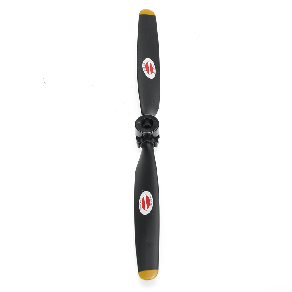 Hélice de rechange XK pour avion RC A300-Beech D17S 550mm, détail des pales et du logo XK