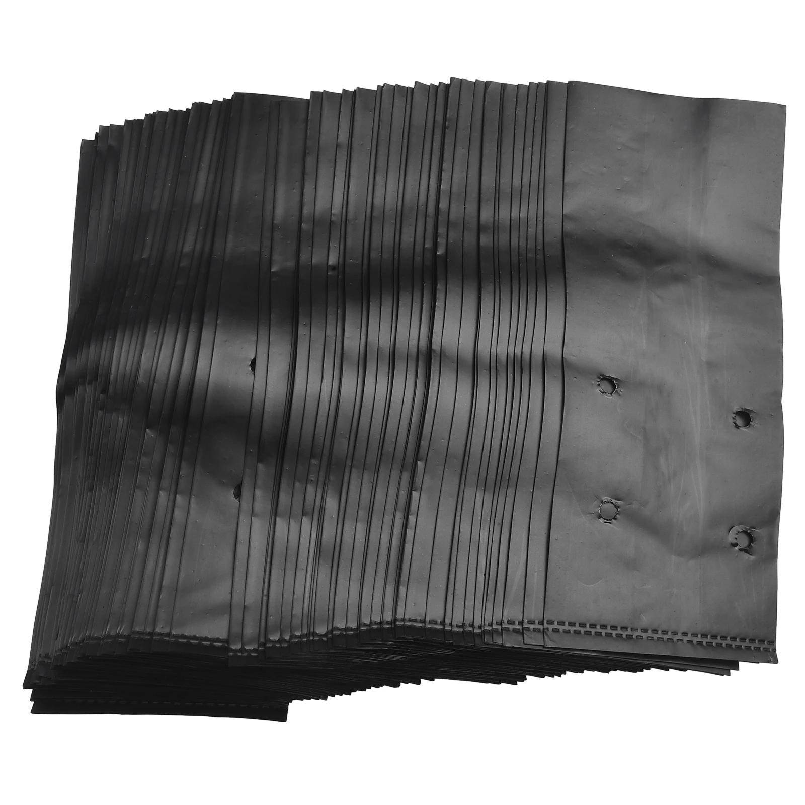 100PCS Black Plant Grow Plant Growth Bag For Nursery Cup/container Bag Planting Bags Nursery Bags Vegetables planting bags