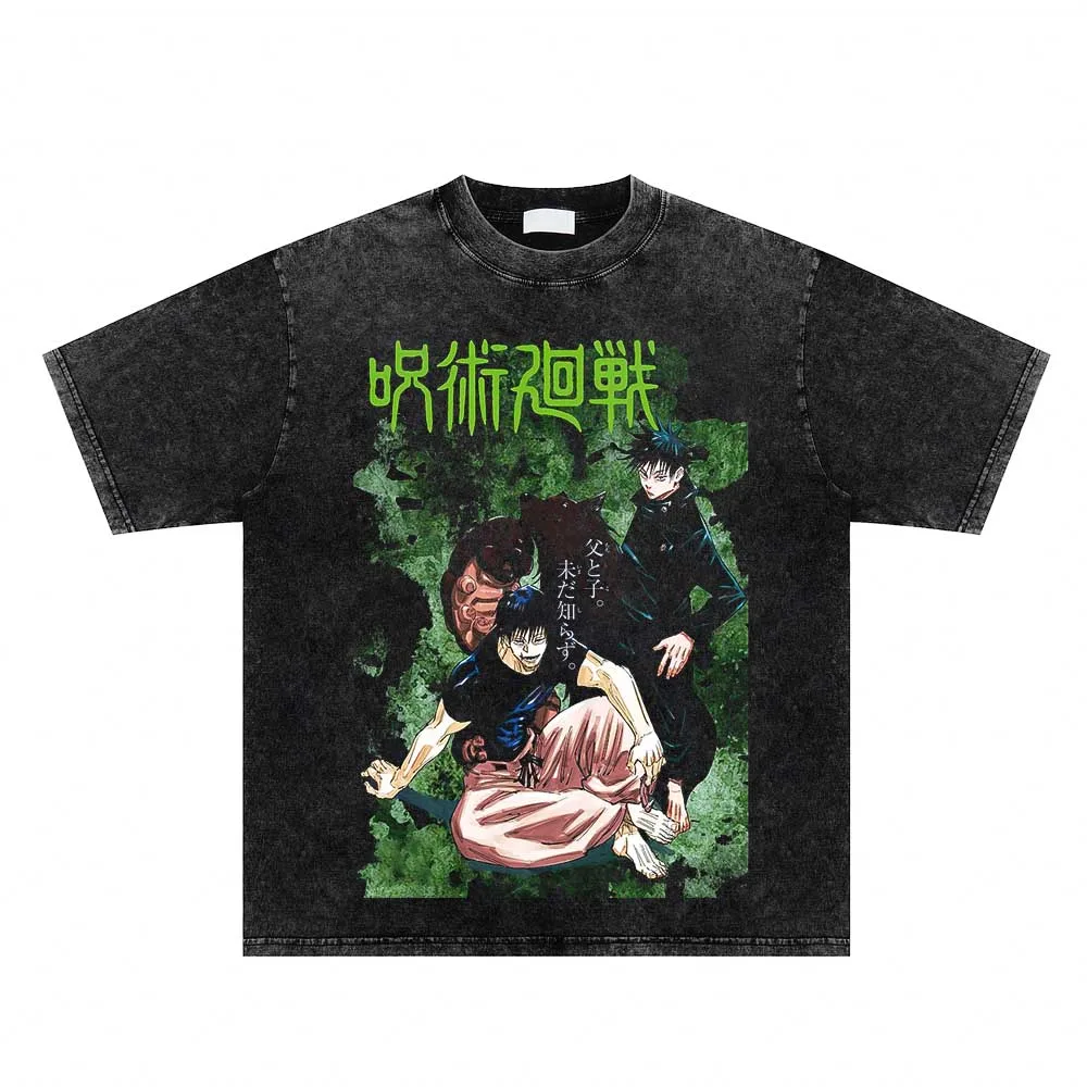 

Women T-shirt Anime Jujutsu Kaisen Print T-Shirt Harajuku Short Sleeves T-Shirt Fashion Woman 2023 Cotton Streetwear Tops