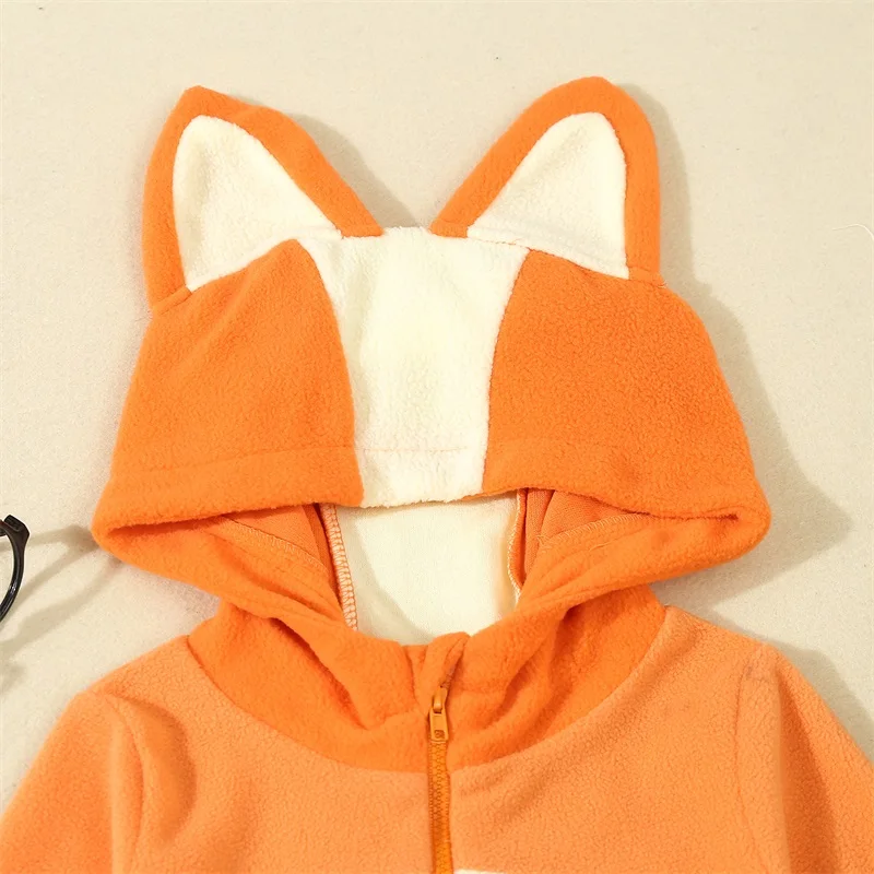 Cartoon Blue Orange Dog Costume For Toddler Baby Boys Girls Halloween – Image 4