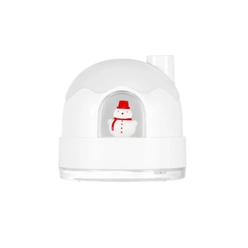 Christmas SnowRoom Night Light Humidifier Spray Hydration Air Moisturizing Beauty USB Desktop Bedroom Silent Humidifier Gift