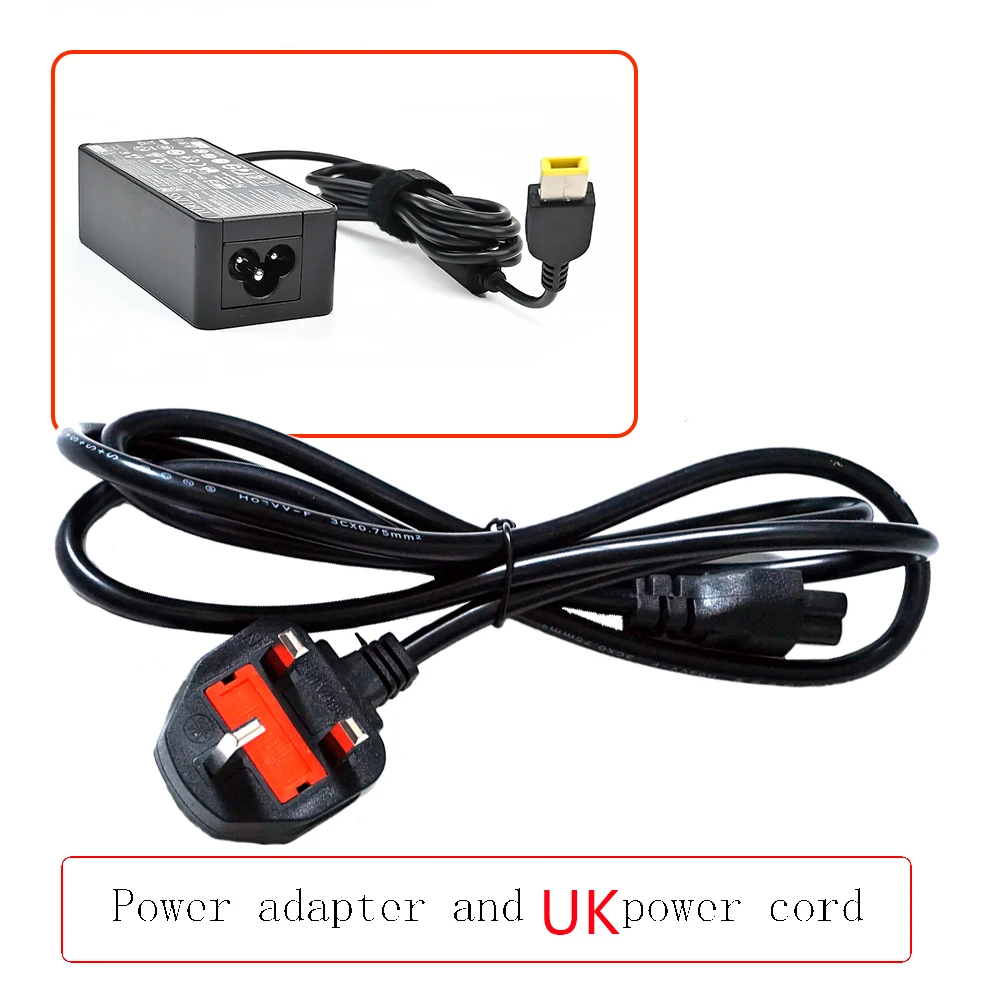 High-Performance 45W Laptop AC Adapter Charger, 20V 2.25A for Lenovo Thinkpad