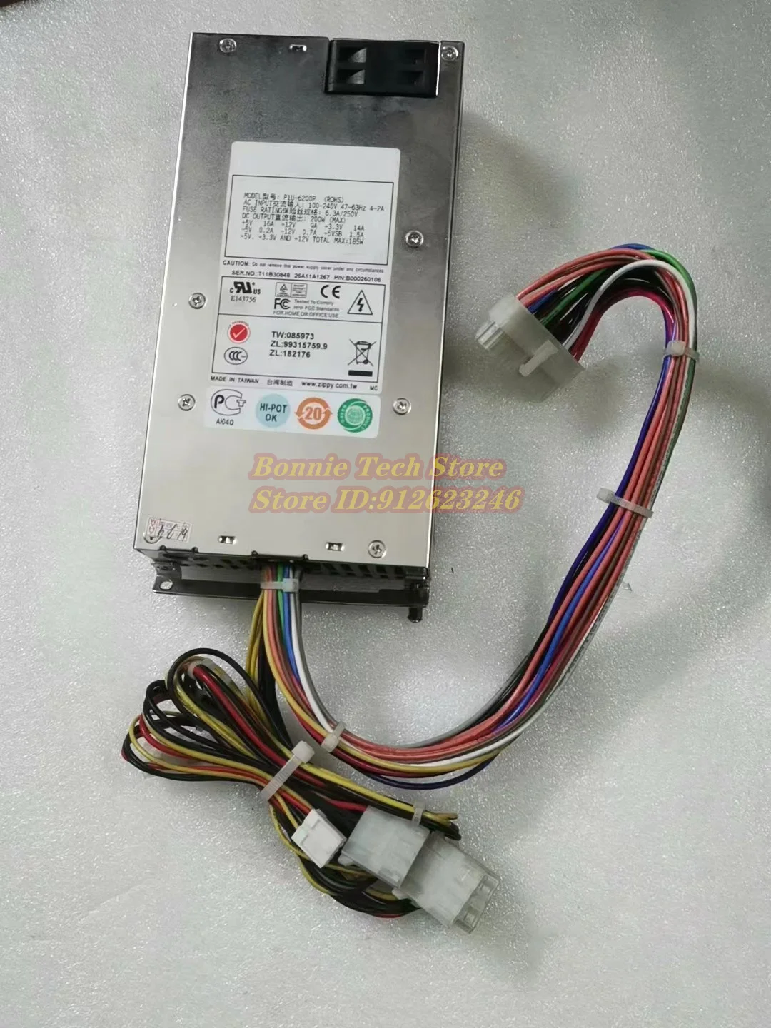 P1U-6200P 200W источник питания промышленного оборудования