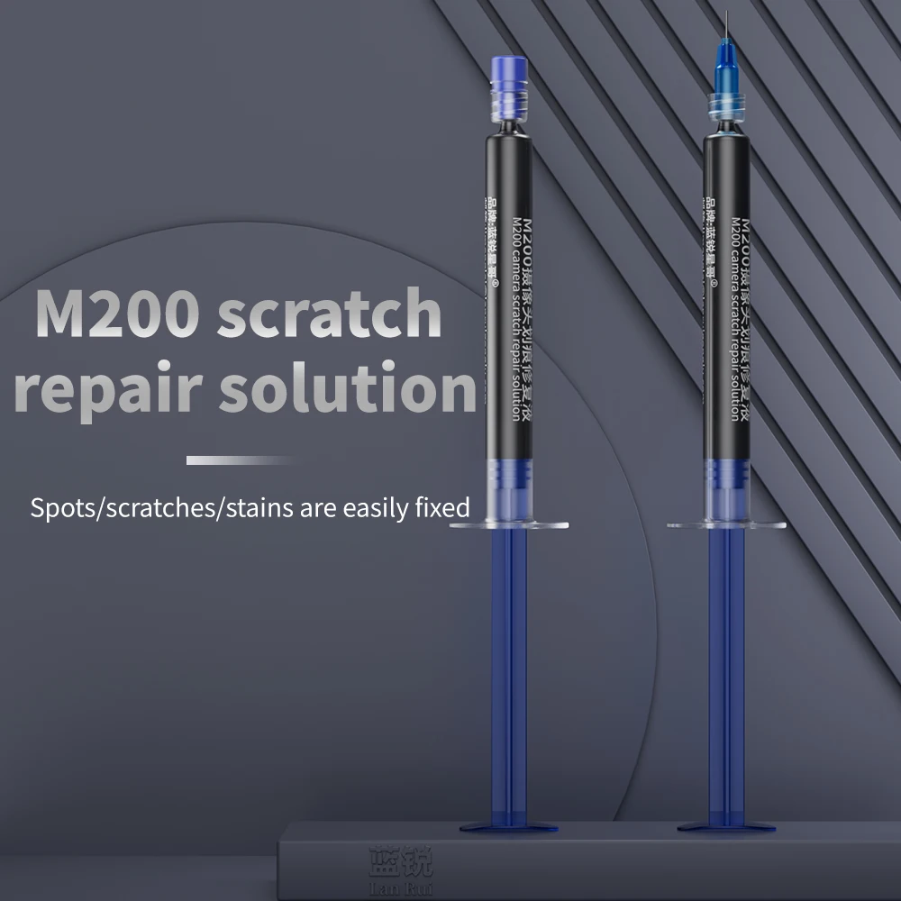 30ML Scratch & Corrosion Repair Solution for Phone Lens, Fix Water Damage Stains Quickly & Easily LANRUI M200