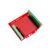 Proto Screw Shield for Arduino Open Source Reset Button D13 LED NEW For Breadboard 3.81 Terminal Double-sided PCB SMT Solder DIY