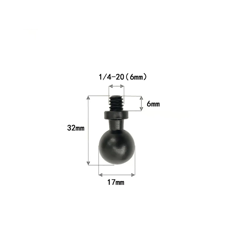1/4" Screw Adapter for Hero For Insta360 Action Camera Phones GPS Holder 13mm/1
